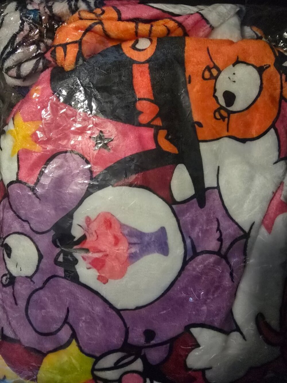 Care Bears Halloween, holiday throw blanket 63x48 inches - Picture 3 of 3